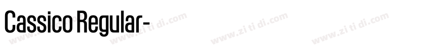Cassico Regular字体转换 Cassico Regular字体转换